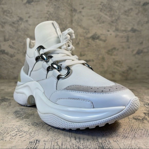 Stella Luna Lucien Chain leather trainers - Picture 2 of 15